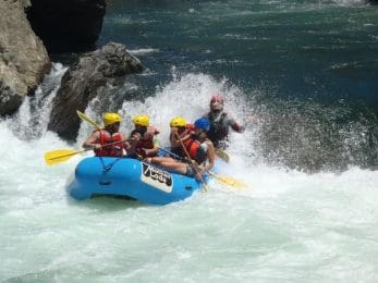 Rafting Cleavage Rapid after 4ft drop